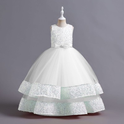 Beautiful Children Girls Evening Dress Kids Costume Pageant Lace Princess Dresses Flower Girls Dress Elegant Wedding Dres - 2026