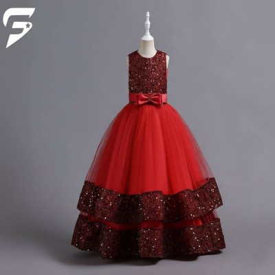 Beautiful Children Girls Evening Dress Kids Costume Pageant Lace Princess Dresses Flower Girls Dress Elegant Wedding Dres - 2026