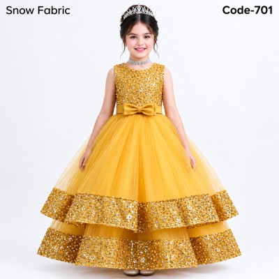 Beautiful Children Girls Evening Dress Kids Costume Pageant Lace Princess Dresses Flower Girls Dress Elegant Wedding Dres  - 701
