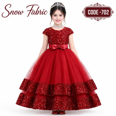 Beautiful Children Girls Evening Dress Kids Costume Pageant Lace Princess Dresses Flower Girls Dress Elegant Wedding Dres  - 702