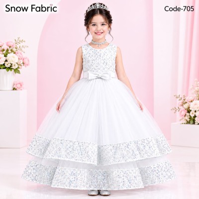 Beautiful Children Girls Evening Dress Kids Costume Pageant Lace Princess Dresses Flower Girls Dress Elegant Wedding Dres  - 705